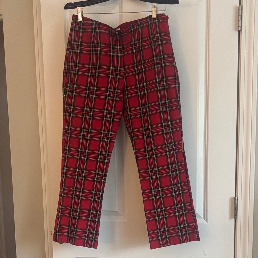 GAP Red Tartan Pants